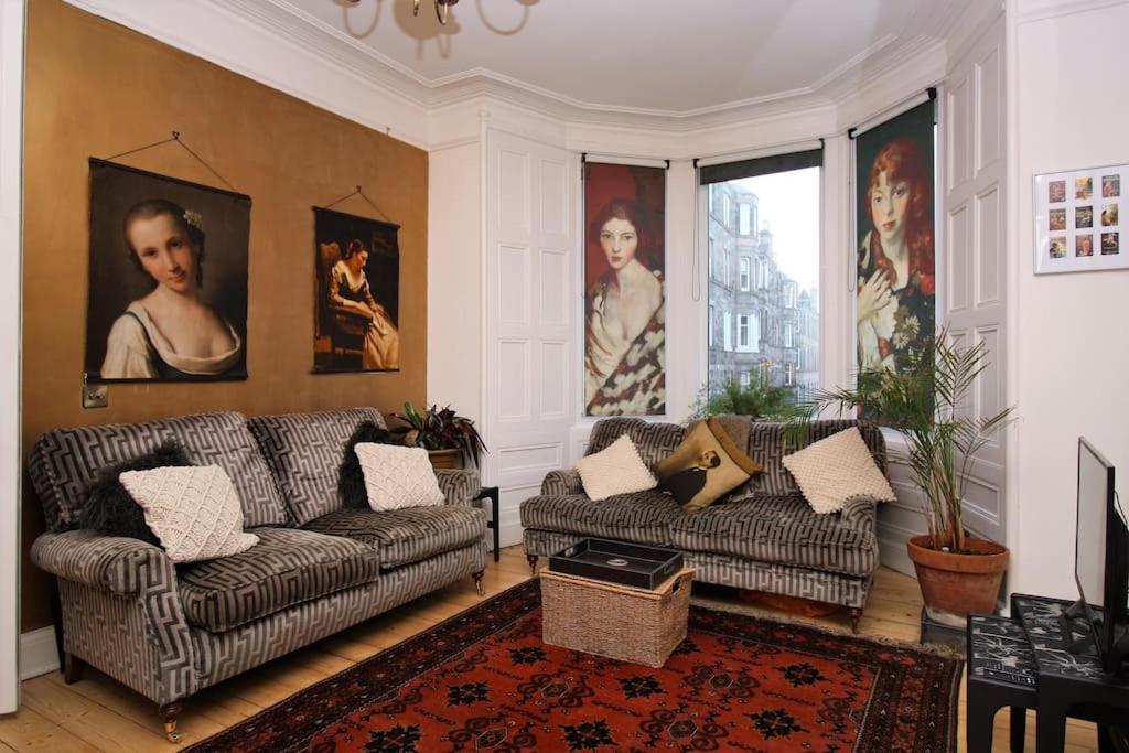 דירות אדינבורו Holyrood Park: Lush & Arty 2 Double Bed Flat מראה חיצוני תמונה